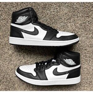 Nike Air Jordan 1 High Golf Panda Black White Size 12 Men's
